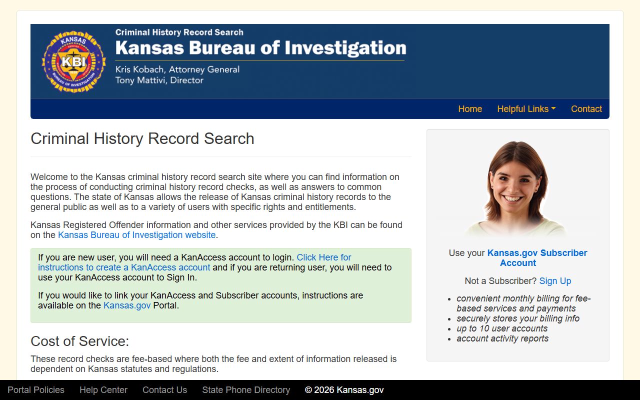 Logan County criminal court records Kansas criminal history source