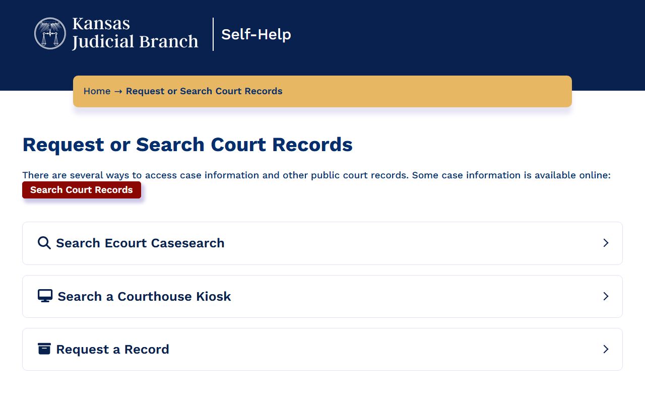 Kansas request court records help for Logan County court records